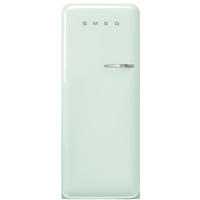 KÜHLSCHRANK 60/150/72,8 cm  - Pastellgrün, Basics, Glas/Metall (60/150/72,8cm) - SMEG