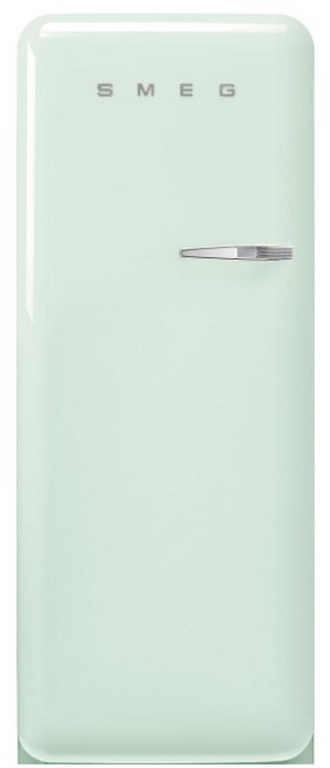 KÜHLSCHRANK 60/150/72,8 cm  - Pastellgrün, Basics, Glas/Metall (60/150/72,8cm) - SMEG