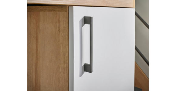 JUGENDZIMMER - Eichefarben/Weiß, Design, Holzwerkstoff (90/200cm) - Novel