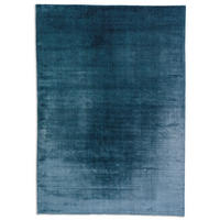 HANDWEBTEPPICH 170/240 cm Aura Blau rechteckig  - Blau, Design, Textil (170/240cm) - Schöner Wohnen