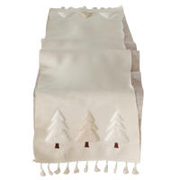 TISCHLÄUFER  - Beige/Creme, Basics, Textil (120/30/0,5cm) - Boltze Home