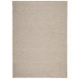 HANDWEBTEPPICH 130/190 cm Taupe  - Taupe, Natur, Textil (130/190cm) - Linea Natura