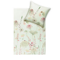 BETTWÄSCHE 2-teilig Impulse Flanell 155/220 cm  - Mintgrün, Design, Textil (155/220cm) - Estella