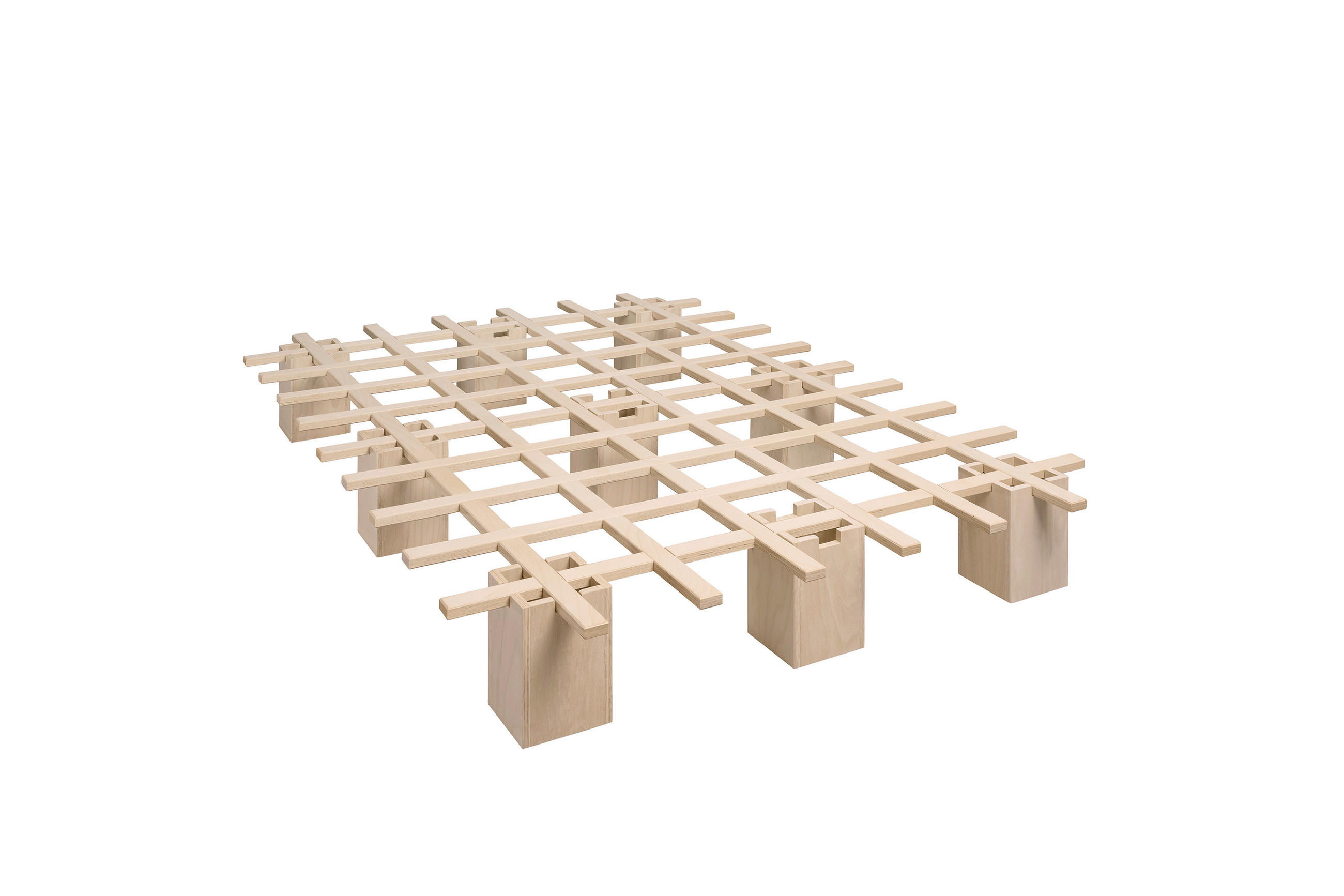 FUTONBETT 140/200 cm,  in Buchefarben  - Buchefarben, LIFESTYLE, Holz (140/200cm) - Tojo