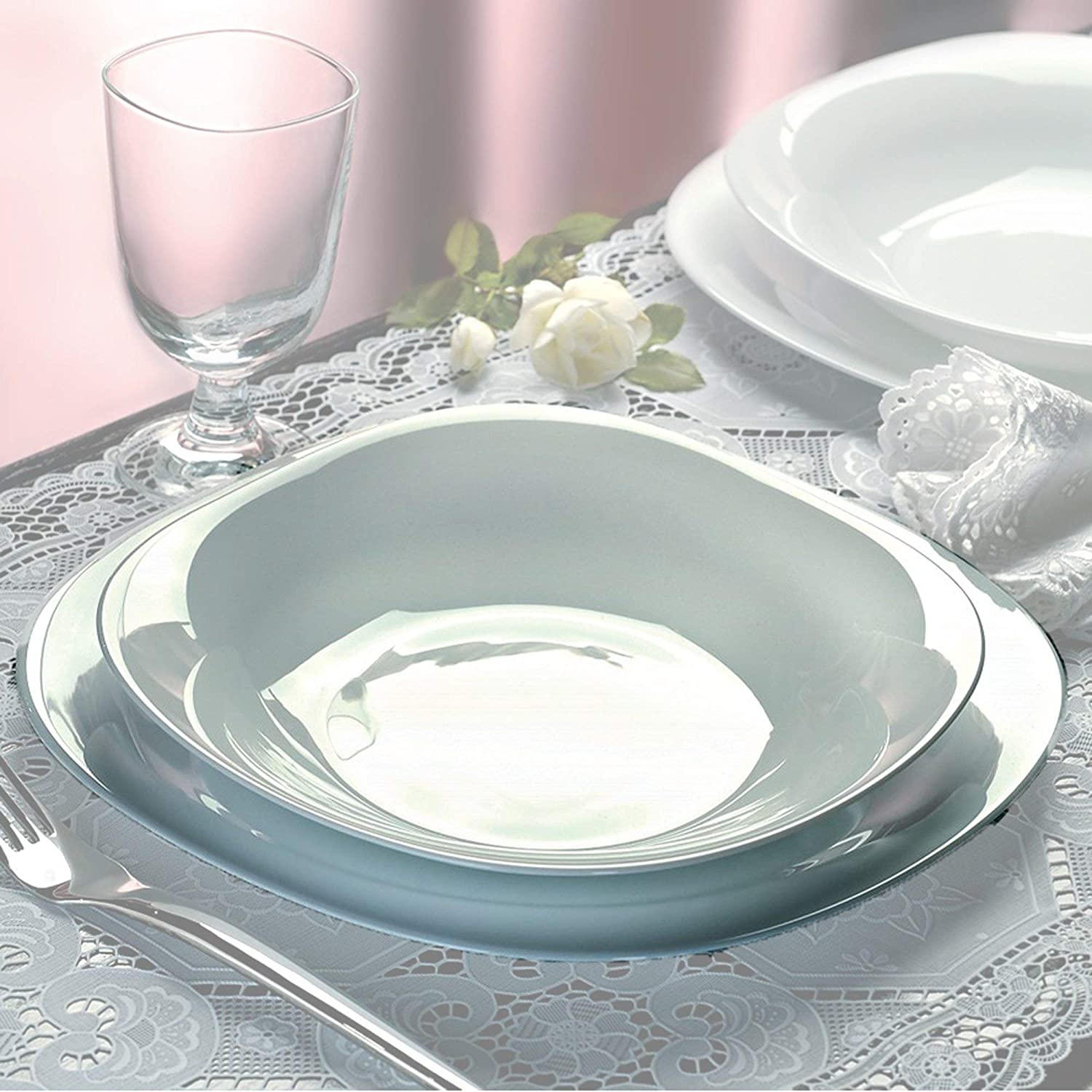 PLITKI TANJIR          27/2/27 cm   - Konvencionalno, staklo (27/2/27cm) - Van Well