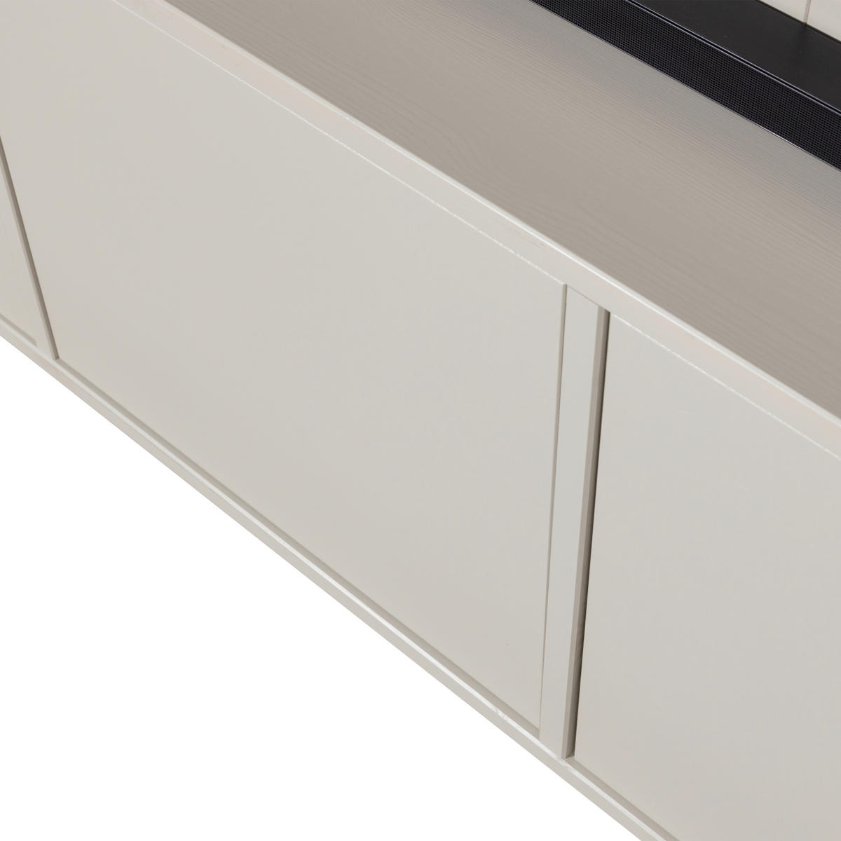 WOHNWAND  in Grau  160/215/40 cm  - Grau, Design, Holz (160/215/40cm) - Livetastic