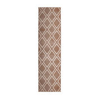 LÄUFER 80/150 cm Monroe 300 Taupe Taupe  - Taupe, KONVENTIONELL, Kunststoff/Textil (80/150cm)
