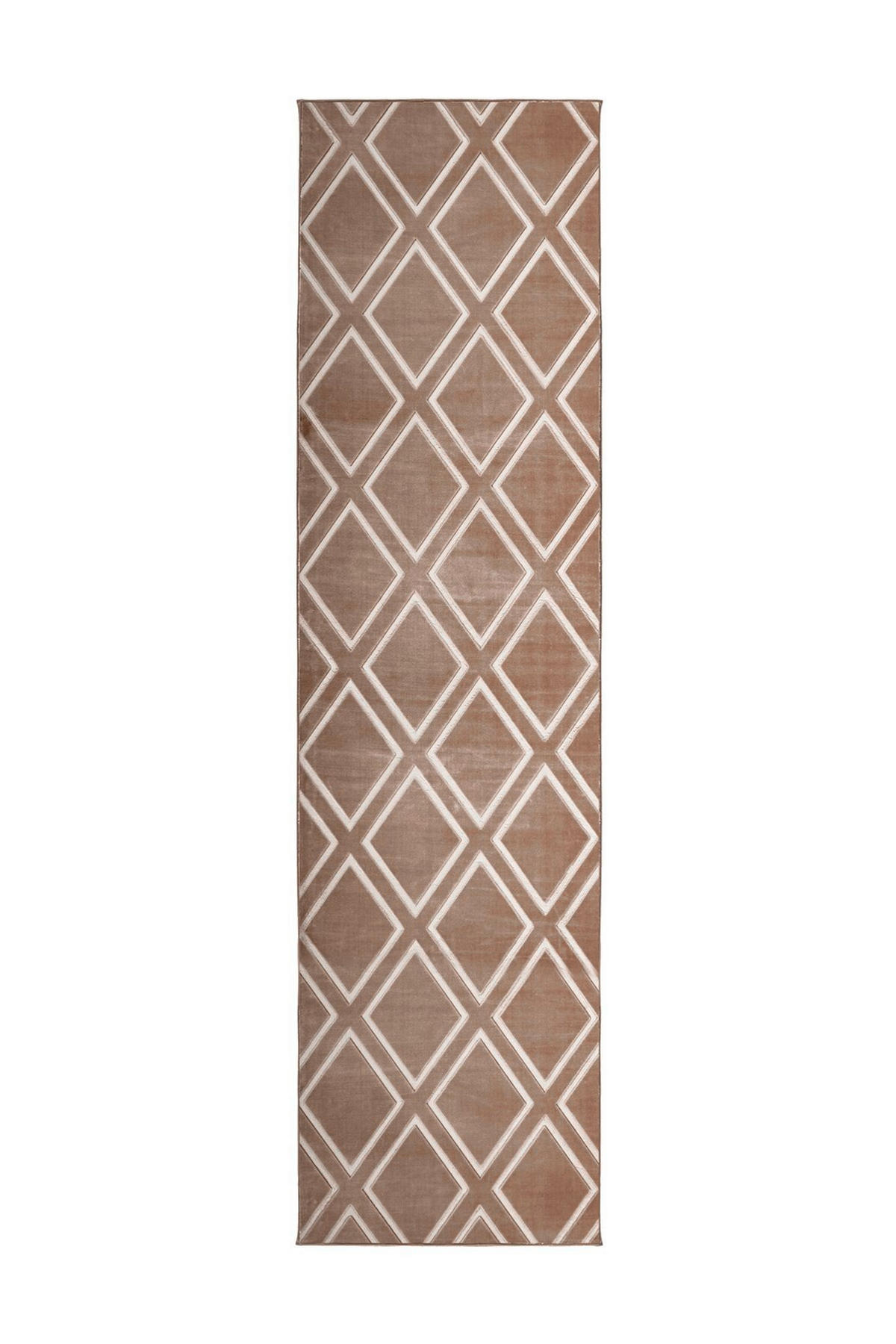 LÄUFER 80/150 cm Monroe 300 Taupe Taupe  - Taupe, KONVENTIONELL, Kunststoff/Textil (80/150cm)