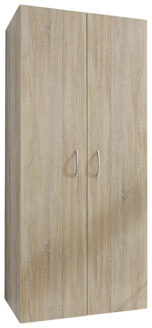 MEHRZWECKSCHRANK 80/185/40 cm  in Eichefarben  - Eichefarben/Erlefarben, KONVENTIONELL, Holzwerkstoff/Kunststoff (80/185/40cm) - Xora