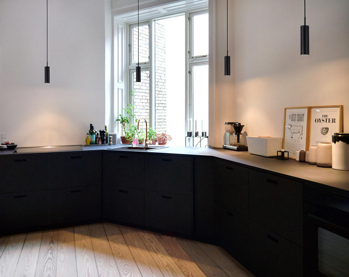 ZÁVĚSNÉ SVÍTIDLO, 6/330 cm  - černá, Design, kov (6/330cm) - Nordlux