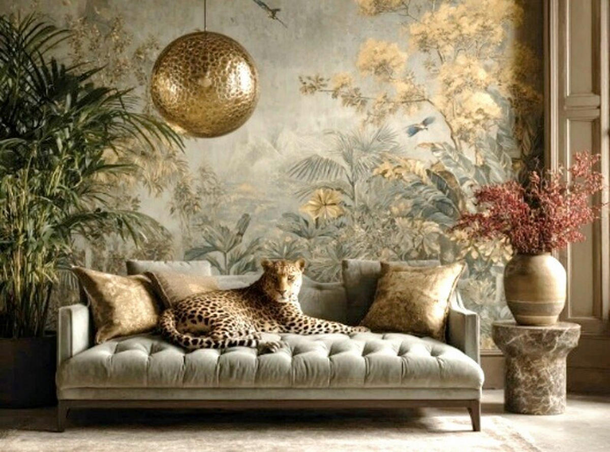 LEINWANDBILD Tiere 135/100 cm  - Multicolor, Basics, Holz/Papier (135/100cm) - Euroart