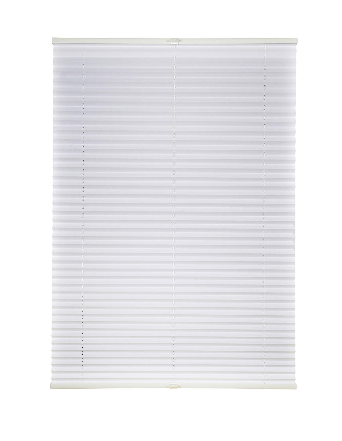PLISSEE      - Weiß, Basics, Textil (85/130/2,2cm) - Homeware