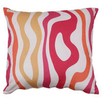 ZIERKISSEN 48/48 cm  - Pink/Naturfarben, Basics, Textil (48/48cm)