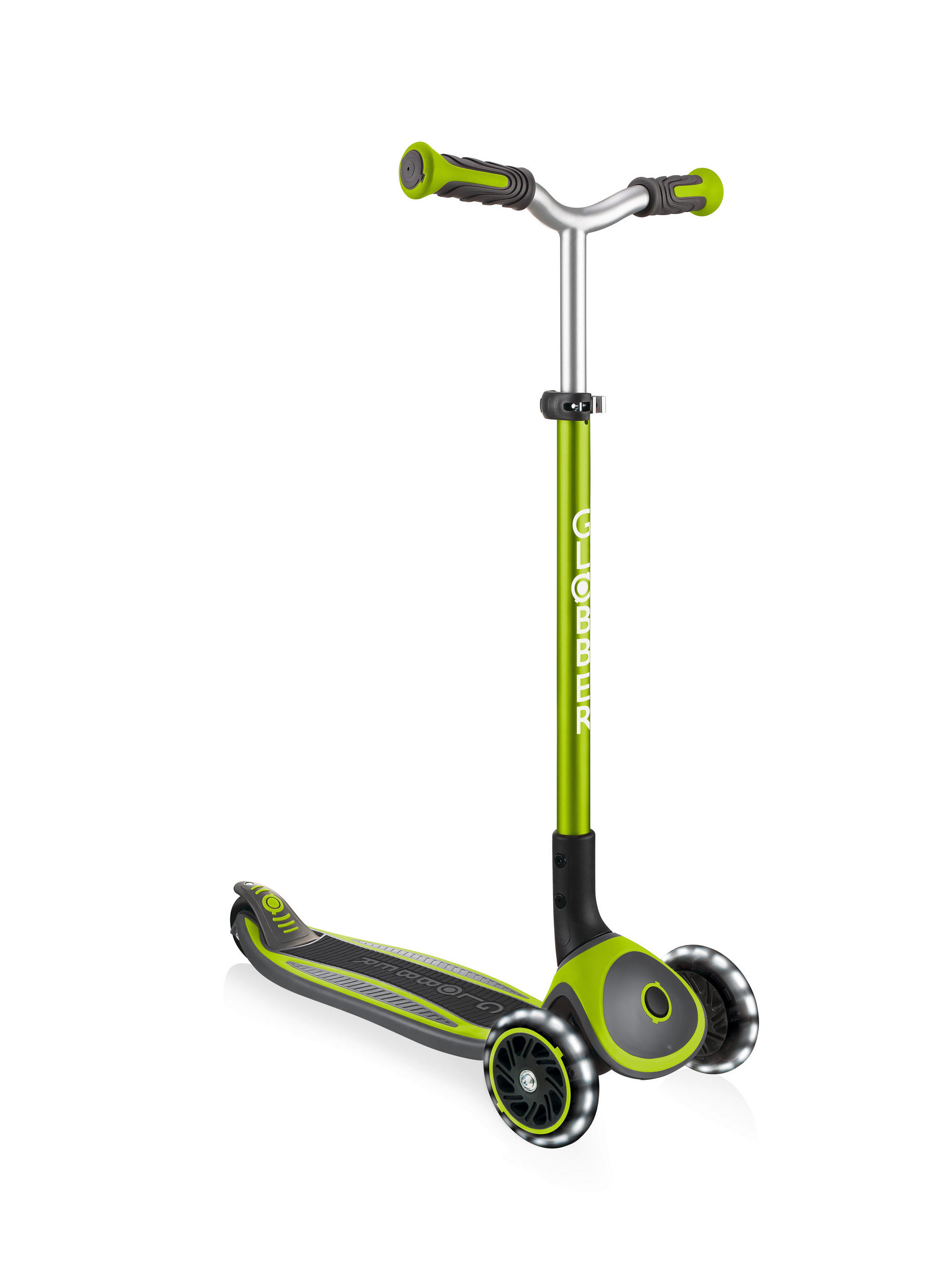 SCOOTER MASTER LIGHTS  - Limette/Grün, Basics (61/37/94cm) - GLOBBER