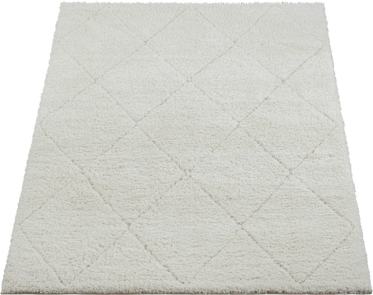 HOCHFLORTEPPICH 160/230 cm Ideal Shaggy Creme  - Creme, Basics, Textil (160/230cm)