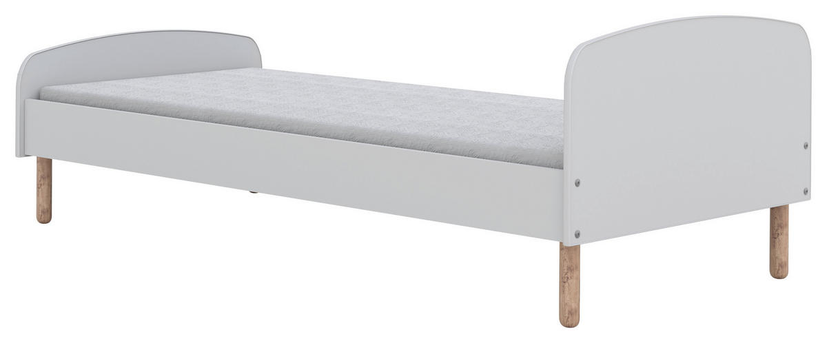 KINDER-/JUNIORBETT - Birkefarben/Buchefarben, MODERN, Holz/Holzwerkstoff (90/200cm) - MID.YOU