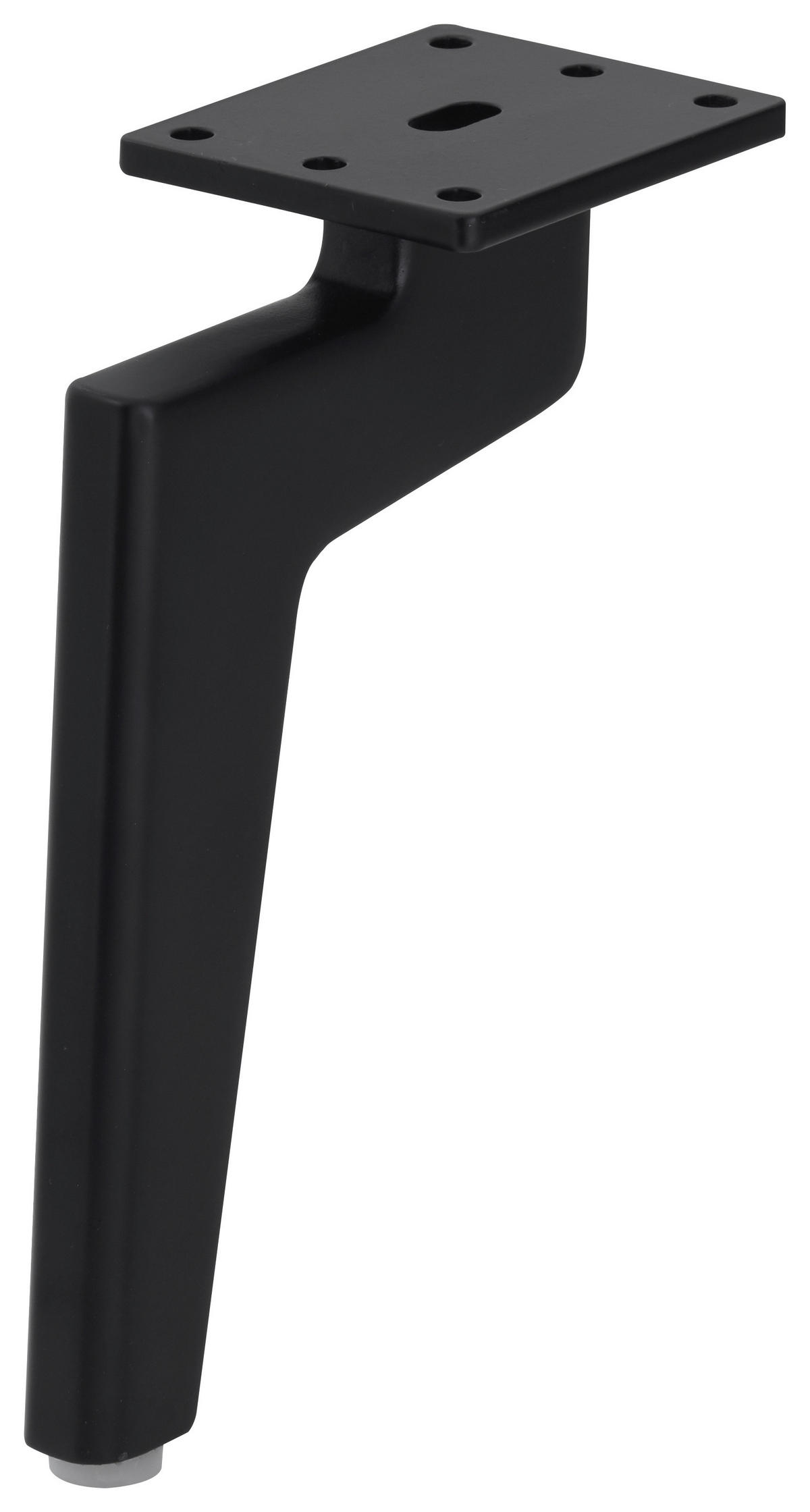 2,5 ÜLÉSES KANAPÉ bőr szürke  - fekete/szürke, Design, bőr/fém (196/86/104cm) - Dieter Knoll