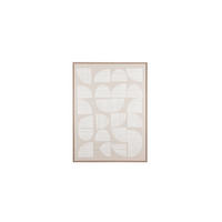 KUNSTDRUCK Abstraktes, Strukturen Sandfarben  - Sandfarben/Naturfarben, Basics, Holzwerkstoff/Kunststoff (60/80/2,3cm)