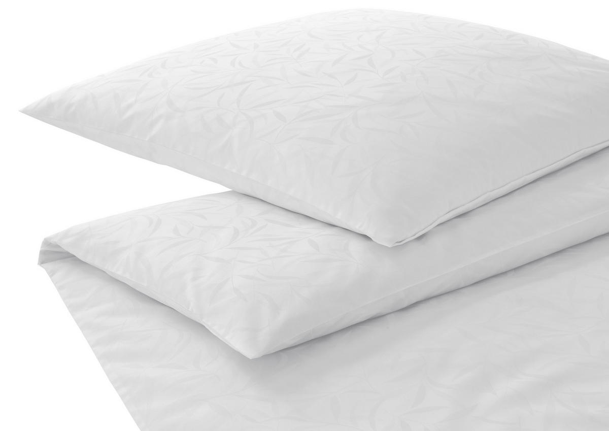 POSTELJNINA MURIEL 200/200 cm žakar bela  - bela, Konvencionalno, tekstil (200/200cm) - Elegante