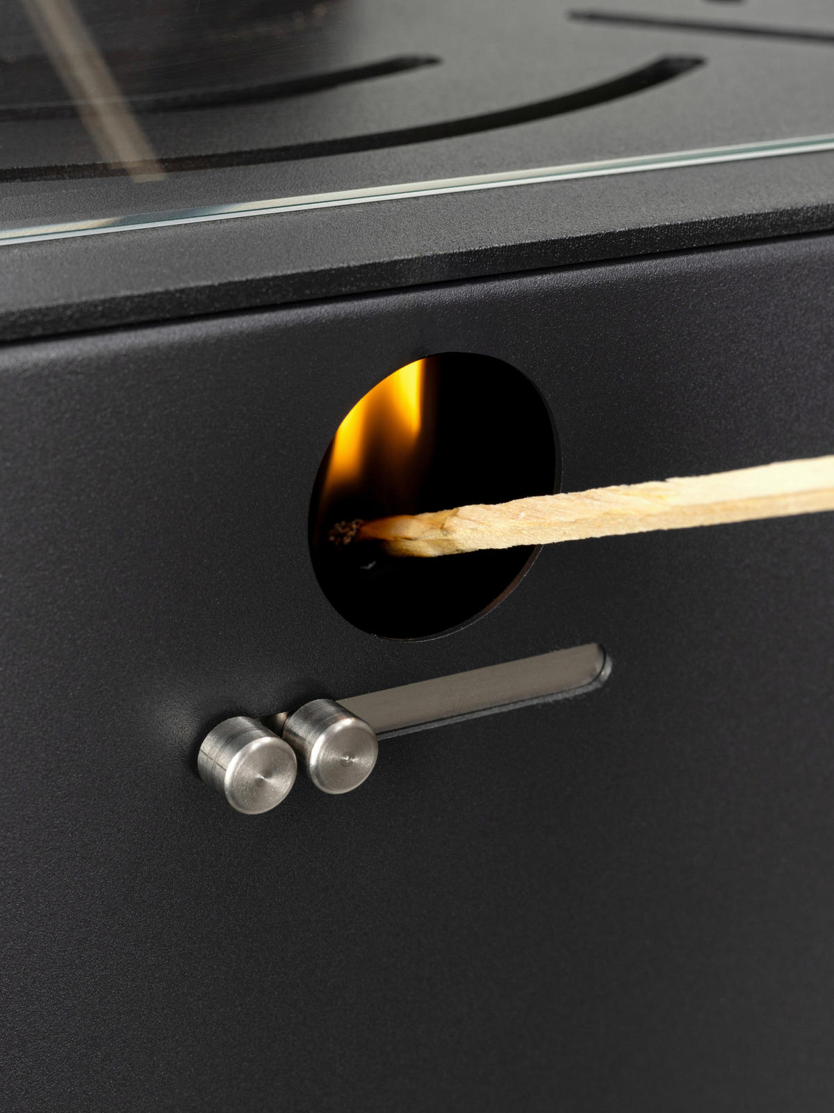 HEIZSTRAHLER - Schwarz, Design, Metall (35,5/137/35,5cm) - Nouvel