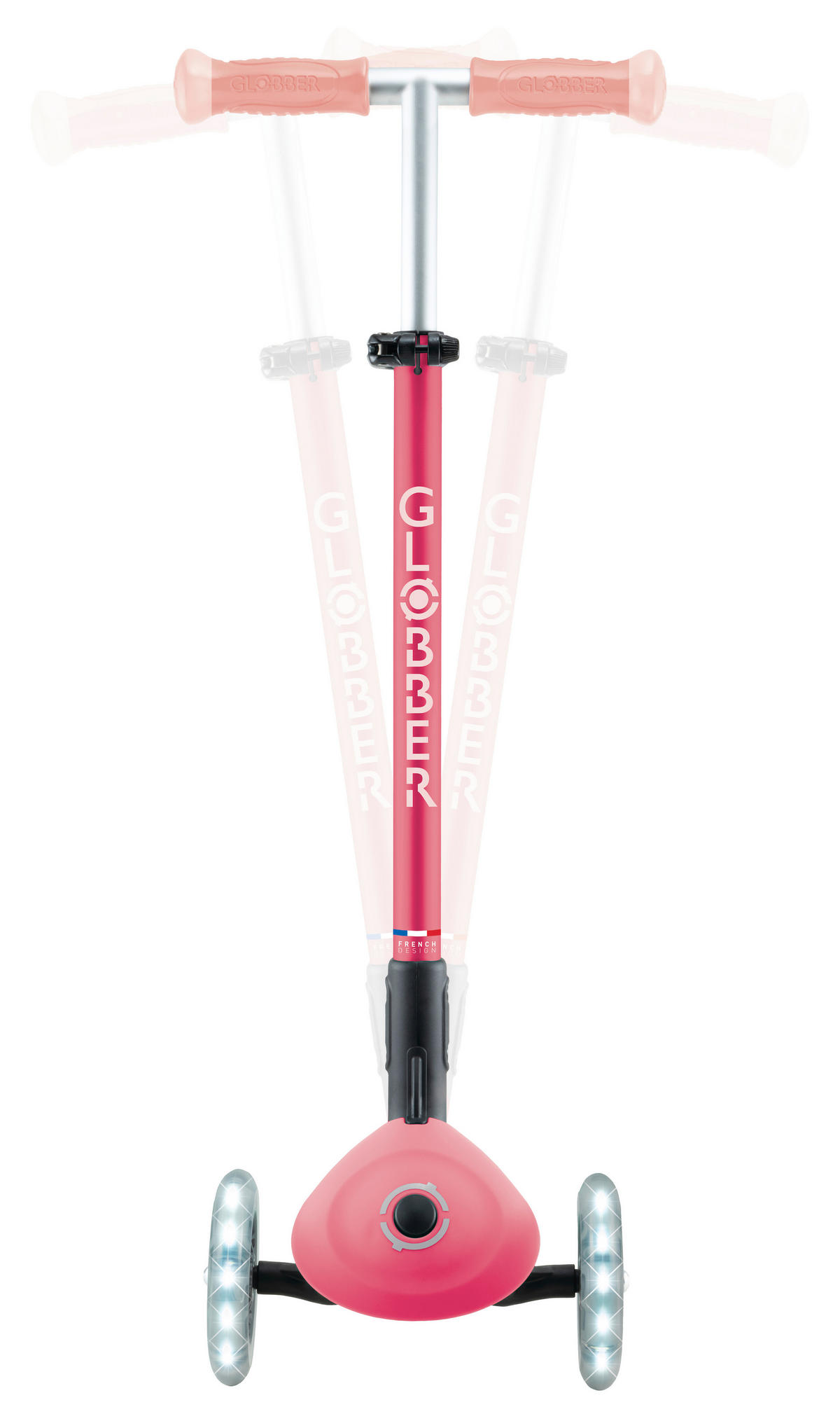 KINDERSCOOTER  - Rosa, Basics, Kunststoff (57.5/28/82.5cm) - GLOBBER