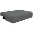 BOXSPRINGSOFA in Chenille Dunkelgrün  - Dunkelgrün/Schwarz, MODERN, Kunststoff/Textil (210/72/105cm) - Cantus