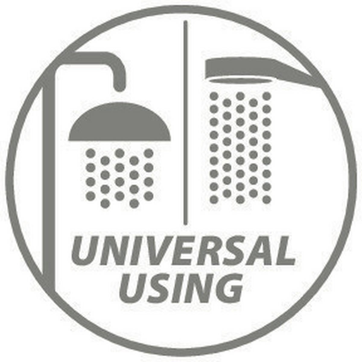 WASSERSPARER  - Schwarz, Basics, Kunststoff (2,8/3,3cm) - Wenko