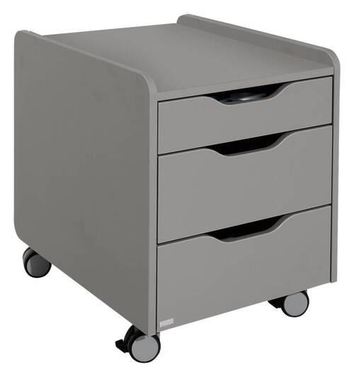 ROLLCONTAINER Schieferfarben  - Schieferfarben, Trend (44,3/53,7/57,3cm) - Paidi