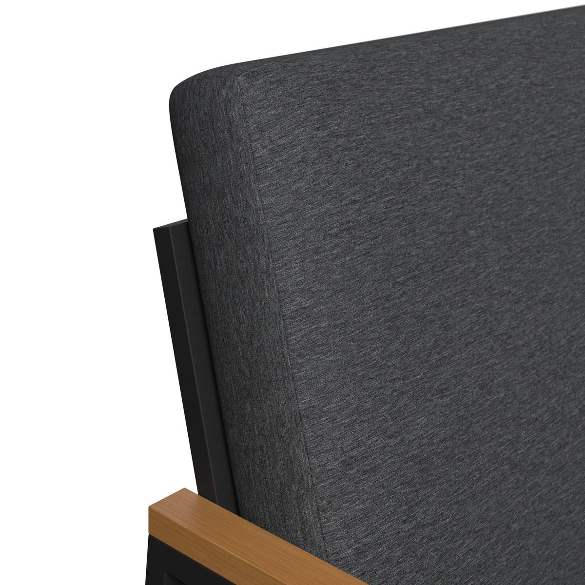 DINING-LOUNGESET Eisen  - Anthrazit/Naturfarben, MODERN, Kunststoff/Textil (230/80/230cm) - Ambia Garden