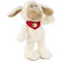 PLÜSCHFIGUR - Creme/Weiß, Basics, Textil (12cm)