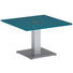 BEISTELLTISCH in Glas, Holzwerkstoff 60/60/37,5 cm - Blau/Silberfarben, KONVENTIONELL, Glas/Holzwerkstoff (60/60/37,5cm) BEISTELLTISCH in Glas, Holzwerkstoff 60/60/37,5 cm - Blau/Silberfarben, KONVENTIONELL, Glas/Holzwerkstoff (60/60/37,5cm)