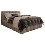 POLSTERBETT Bettkasten Beige 140/200 cm  - Beige/Schwarz, Trend, Kunststoff/Textil (140/200cm) - Esposa