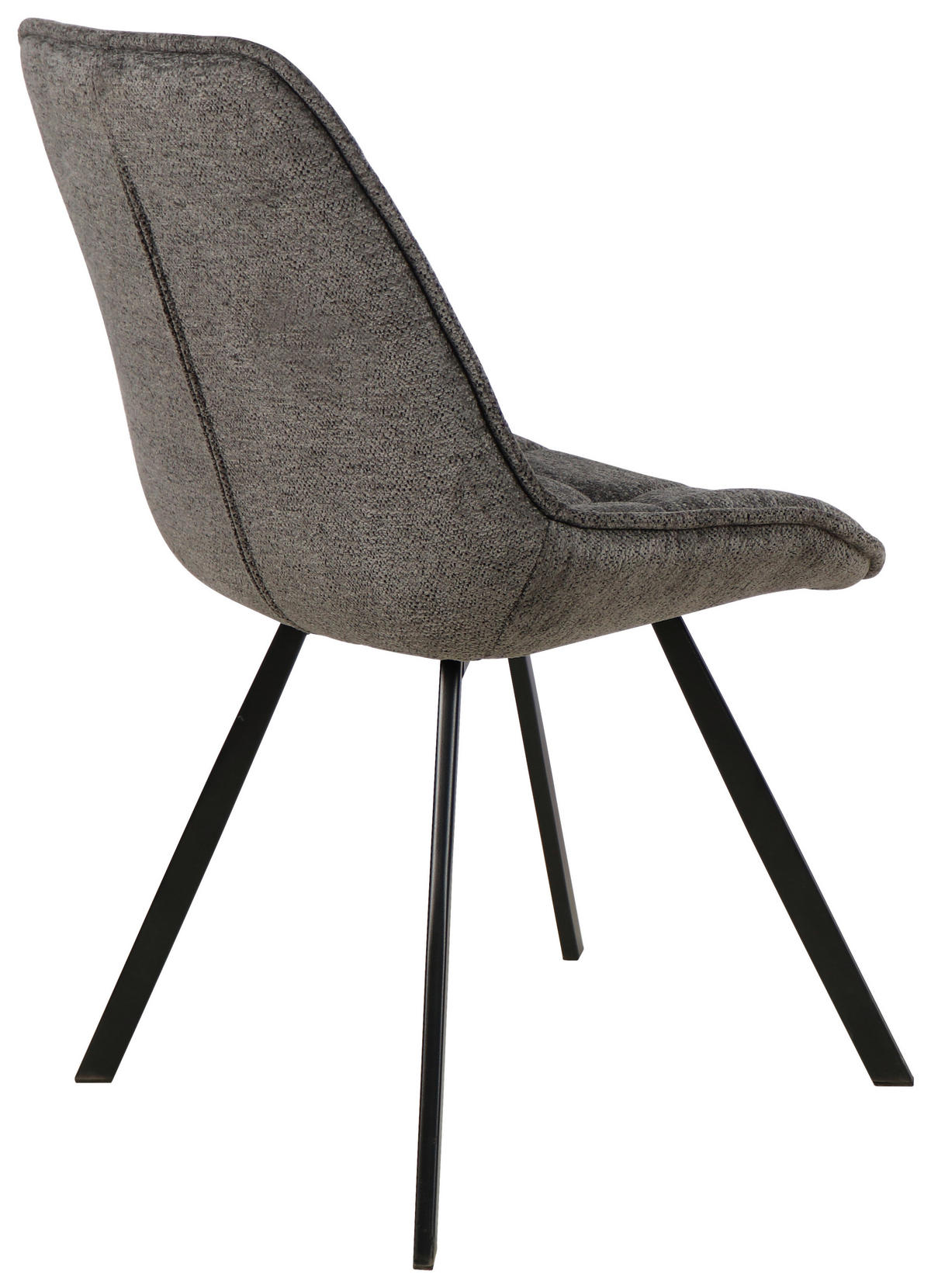 STOLICA  antracit, crna  metal, tekstil      - siva/crna, Design, metal/tekstil (53/87/61cm) - Carryhome