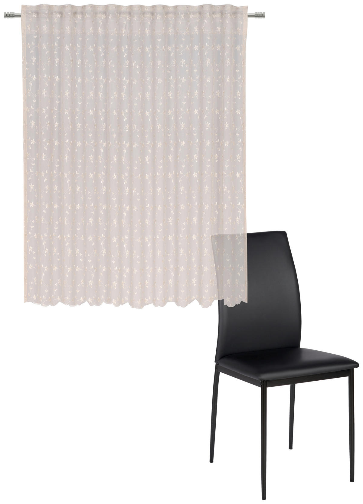 GOTOVA ZAVESA krem - krem, Osnovno, tekstil (140/180cm) - Esposa