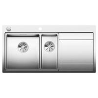 SPÜLE 521661  - Edelstahlfarben, Basics, Metall (100/20,4/51cm) - Blanco