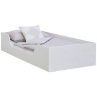 BODENBETT Weiß  - Naturfarben/Weiß, Basics, Holz (90/200cm) - MID.YOU