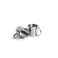 BECHERSET 2-teilig  - Silberfarben, Basics, Metall (13.7/8.9/9cm) - Echtwerk