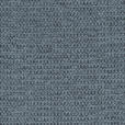 ECKSOFA Ottomane links, Eckteil  More_LZ Blau Webstoff  - Blau/Schwarz, Design, Textil/Metall (188/296cm) - Xora