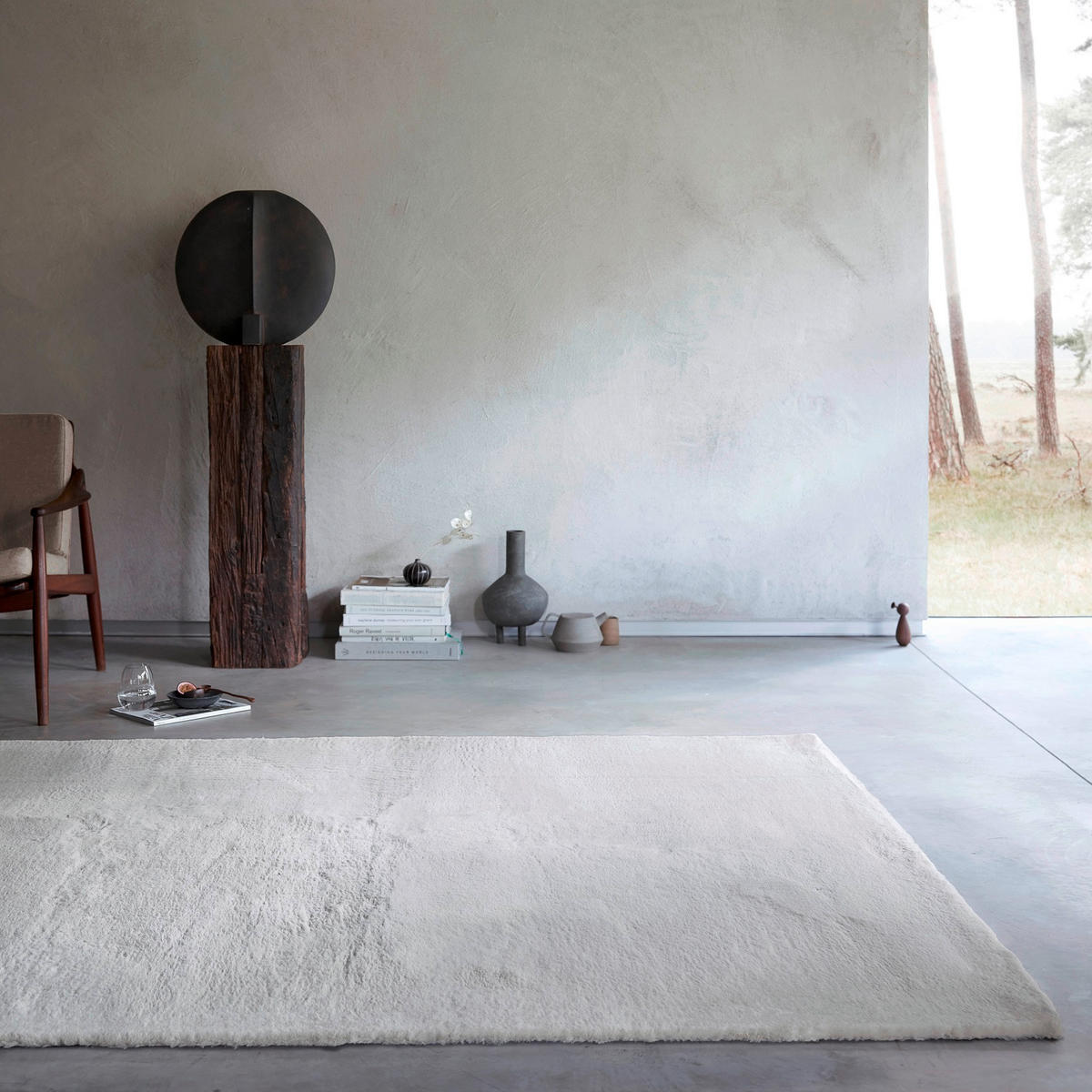 HOCHFLORTEPPICH 130/190 cm Anna Grau  - Grau, KONVENTIONELL, Textil (130/190cm) - WECON HOME BASIC