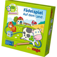 FÄDELSPIEL auf dem Land Bauernhof  - Multicolor, Basics, Naturmaterialien/Holz (22/22,8/7cm) - Haba
