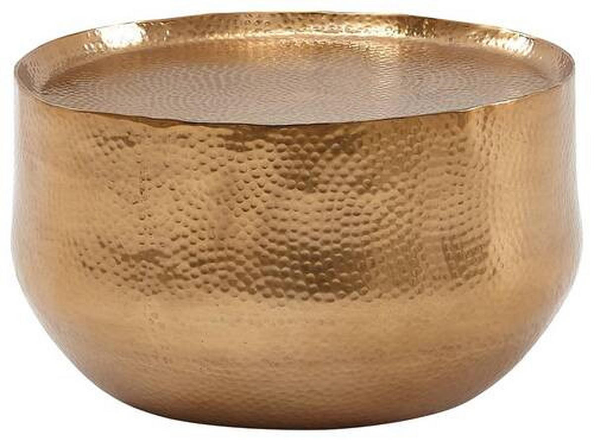 COUCHTISCH in Metall 60/60/35 cm  - Goldfarben, Modern, Metall (60/60/35cm) - MID.YOU