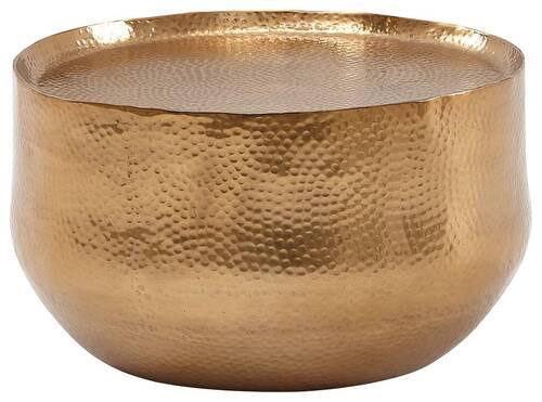 MID.YOU KONFERENČNÝ STOLÍK, zlatá, kov, 60/60/35 cm