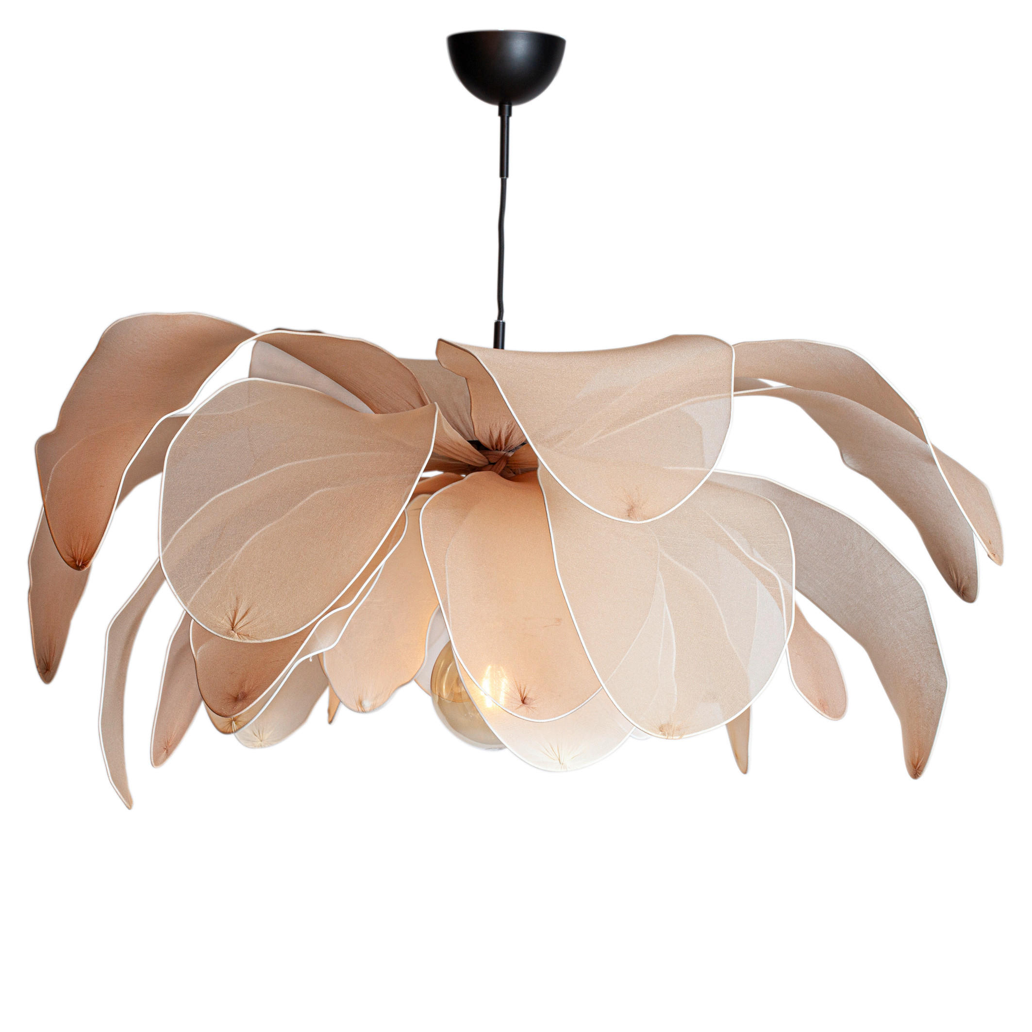 HÄNGELEUCHTE 80/59 cm  - Beige, Design, Textil (80/59cm) - By Rydéns