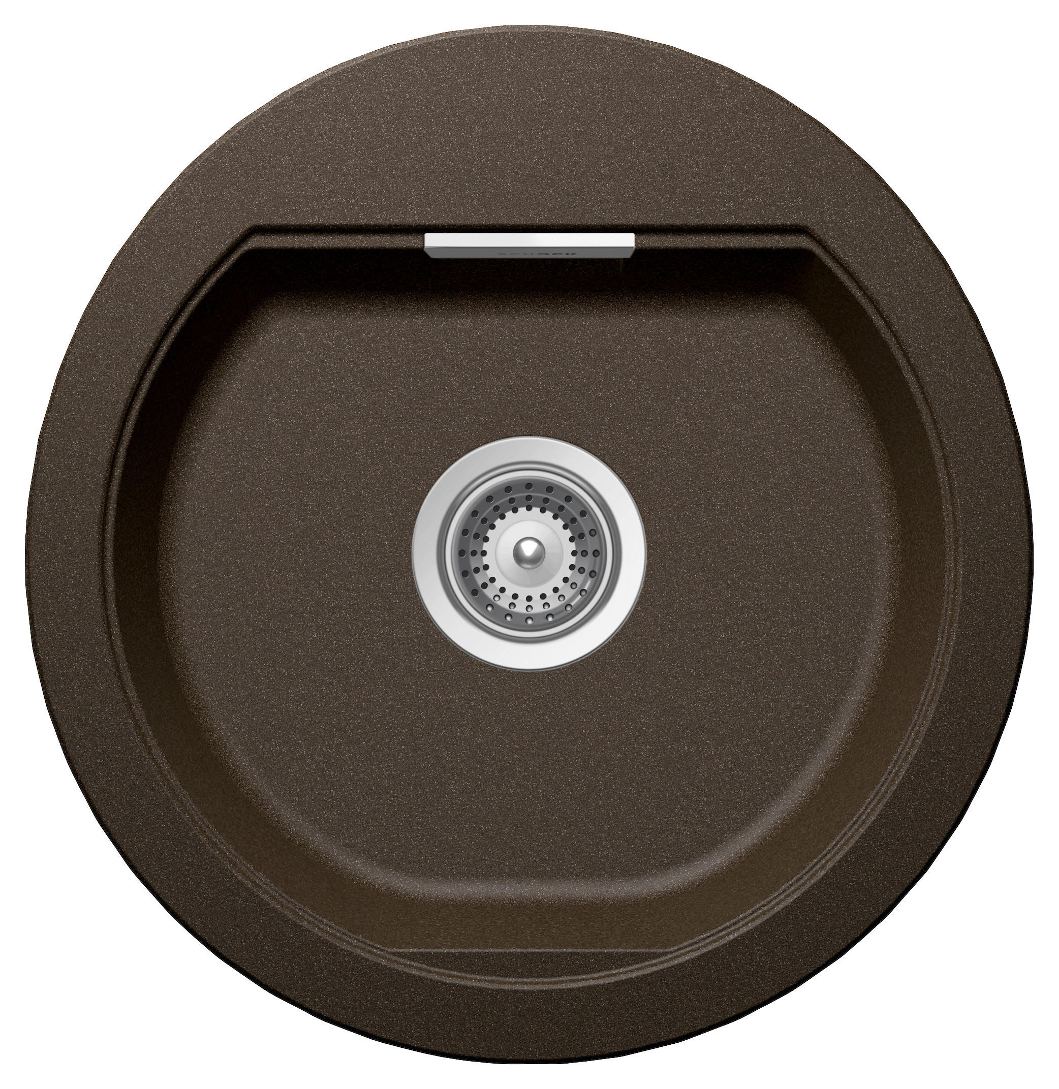 SPÜLE MONR100UBRO  - Bronzefarben, Basics, Stein (48,5/50cm) - Schock