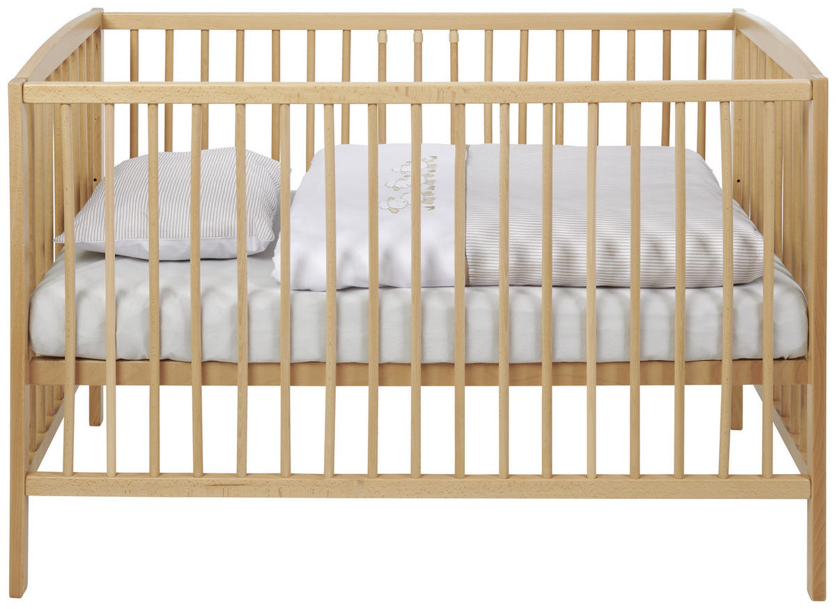 RÁCSOS KISÁGY Katja  - natúr, Lifestyle, fa (120/60cm) - My Baby Lou