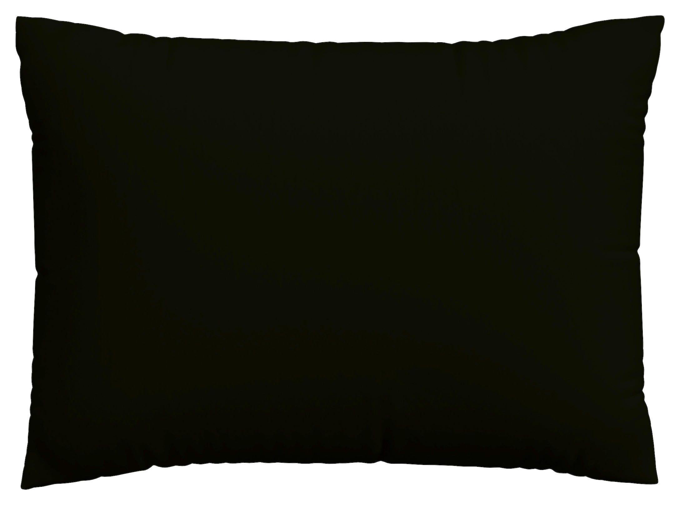 KISSENHÜLLE EASY JERSEY 40/60 cm  - Schwarz, Basics, Textil (40/60cm) - Schlafgut
