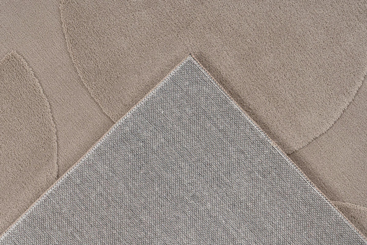 FLACHWEBETEPPICH 200/290 cm Taupe rechteckig  - Taupe, Basics, Textil (200/290cm) - Kayoom