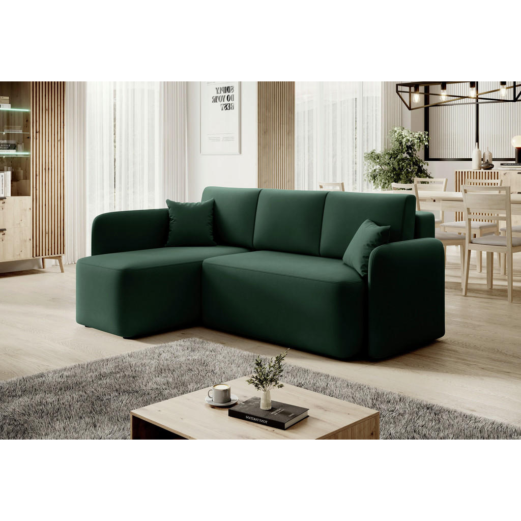 MID.YOU ROHOVÁ SEDAČKA, textil, zelená