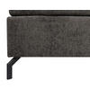 BOXSPRINGBETT 180/200 cm  in Braun  - Schwarz/Braun, Design, Textil/Metall (180/200cm) - Esposa
