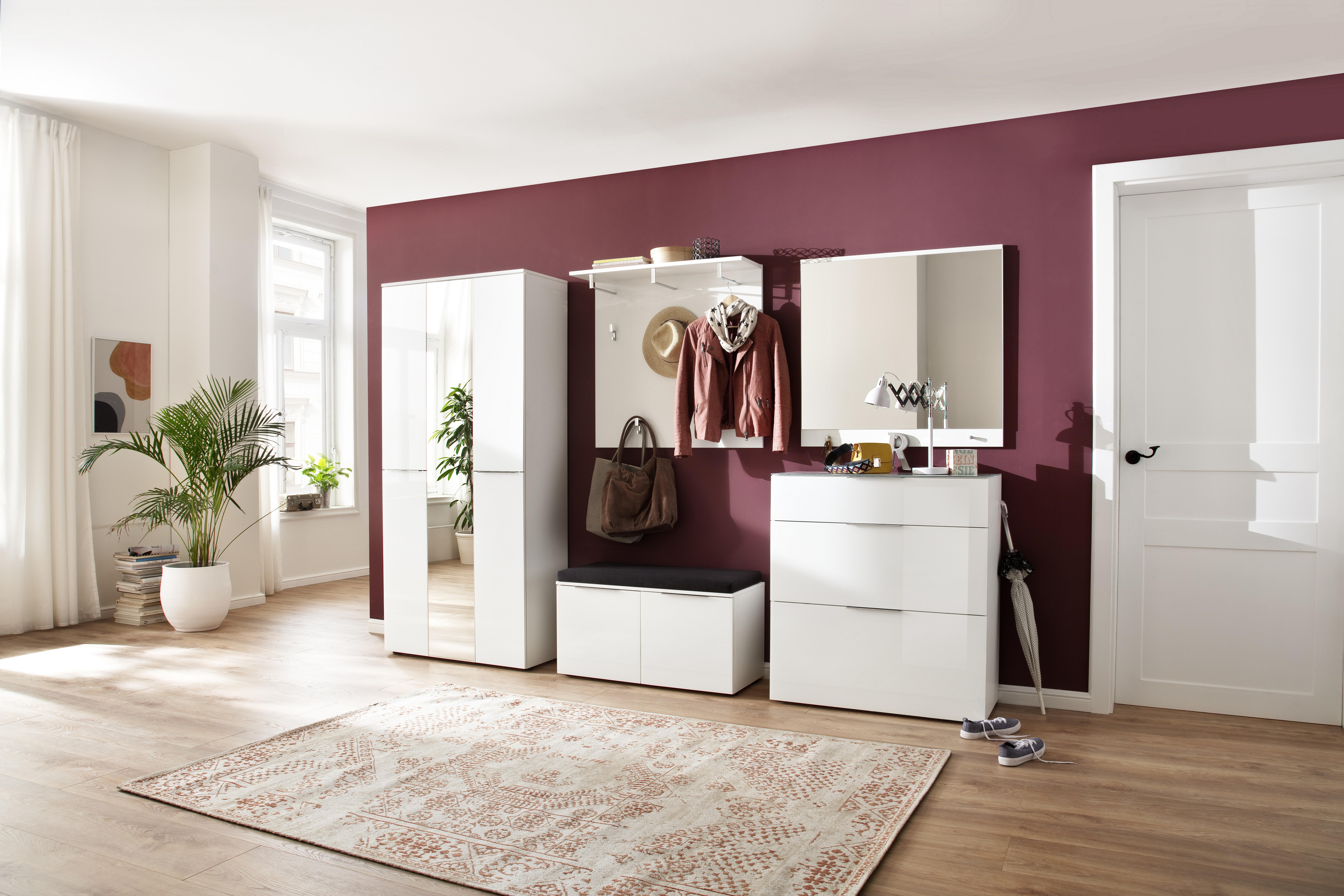 TÜKRÖS ELEM 90/86/2,3 cm    - fehér, Basics, faalapú anyag/Üveg (90/86/2,3cm) - Voleo